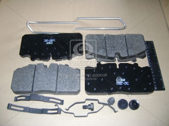 Колодка гальмівний. диск. (компл. на вісь) DAF LF45, IVECO, MAN L/M/ME2000, RVI MIDLUM (вир-во TRW)