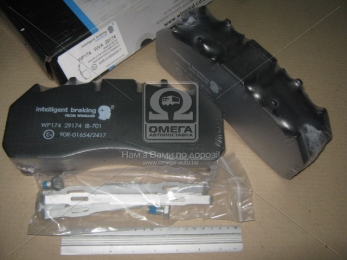 Колодка торм. диск. (компл. на ось) RVI MAGNUM,PREMIUM, ROR, VOLVO (пр-во Winnard)