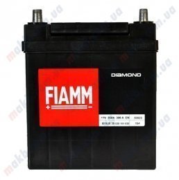 Акумулятор Fiamm Diamond 35Ah JR+300A (тонка клема)