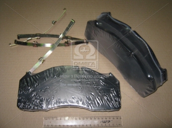 Колодка гальмівний. диск. (компл. на вісь) ROR TA/LM D DUCO, VOLVO FM,FL (вир-во TRU)