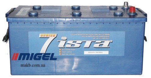 Акумулятор Ista 7 series 225Ah L+ 1500A