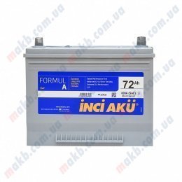 Акумулятор INCI-AKU Formul A 72Ah JR+ 600A