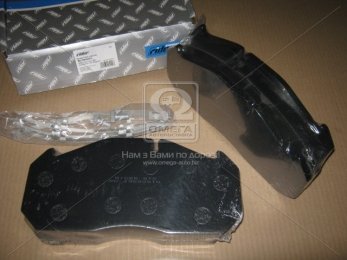 Колодка гальмівний. диск. (компл. на вісь) STANDARD MAN 2000,TGA, MB, KASSBOHRER, RVI MAGNUM (RIDER)