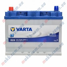 Акумулятор Varta 70Ah JL+ 630A Blue Dynamic