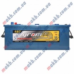 Акумулятор Grom Premium 192Ah L+ 1350A