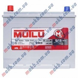 Акумулятор Mutlu SFB Technology (Ser3) 80Ah JL+ 660A (корпус 70)