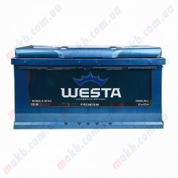Акумулятор WESTA 100AH L+ 850A