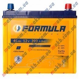 Акумулятор FORMULA 45Ah JR+ 390A
