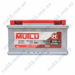 Акумулятор Mutlu SFB Technology (Ser3) 6CT-85Ah R+ 800A (Низькобазовий)