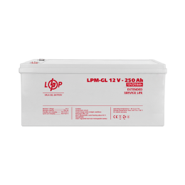 Аккумулятор гелевый LPM-GL 12V - 250 Ah