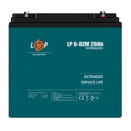 Тяговый свинцово-кислотный AGM аккумулятор LP 6-DZM-20 Ah