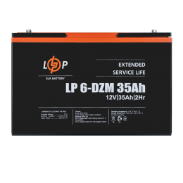 Тяговый свинцово-кислотный AGM аккумулятор LP 6-DZM-35 Ah