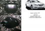 Защита двигателя КОЛЬЧУГА для Hyundai Sonata YF (2010) все моторы АКПП, овальный подрамник