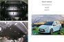 Защита двигателя КОЛЬЧУГА для Citroen DS3 (2010-) АКПП