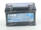 Аккумулятор Exide Premium 72Ah R+ 720A
