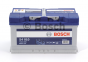 Акумулятор Bosch S4 Silver 80AH R+740A (EN) (Низькобазовий)