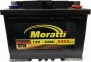 Акумулятор Moratti 62Ah R+ 630A