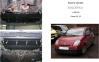 Защита двигателя КОЛЬЧУГА для Citroen С3 (2002-2009-2016) кроме С3 з объемом 1,6 ЕР6 АКПП после ноября 2009 г.