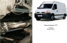 Захист двигуна КОЛЬЧУГА для Renault Master (1998-2010) всі двигуни, крім 3,0 DCI з кондиціонером