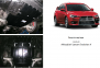 Защита двигателя КОЛЬЧУГА для Mitsubishi Lancer Evolution X (2007-) АКПП