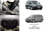 Захист двигуна КОЛЬЧУГА для Volkswagen Touran WeBasto (2003-2010) МКПП/АКПП/електропідсилювач