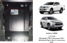 Захист АКПП КОЛЬЧУГА для Mitsubishi Pajero Sport (2015-) 2,4 TDI