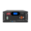 Акумулятор LP LiFePO4 51,2V - 120 Ah 6000Wh (Smart BMS 100A) с LCD RM AB RS485/CAN Акумулятор LP LiFePO4 51,2V - 120 Ah 6000Wh (Smart BMS 100A) с LCD RM AB RS485/CAN